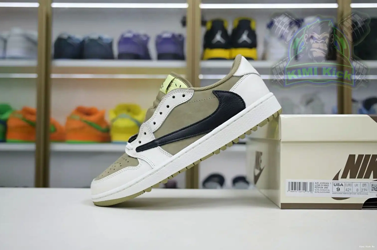 Golf x 6.0 Jordan  Low Air Travis Scott 1 Kimikick 0709